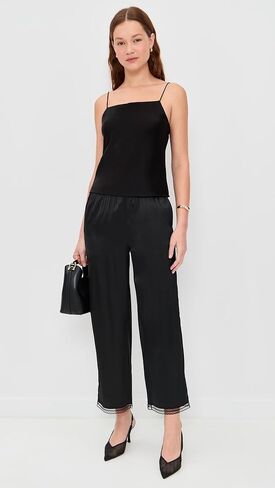 STAUD Women's Kirby Silk Pants in Saudi Arabia