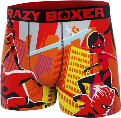 CRAZYBOXER ملابس داخلية قصيرة للرجال من The Incredibles Jack-Jack & Racoon in Saudi Arabia