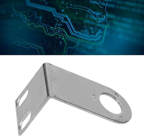 Stainless Steel Encoder Bracket 21mm Mounting Hole Digital Display Counter Fixing Bracket(L Type) in Saudi Arabia