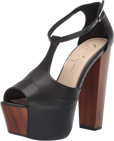 Jessica Simpson Women's Dany Sandal-Platform, Walnut, 6 in Saudi Arabia