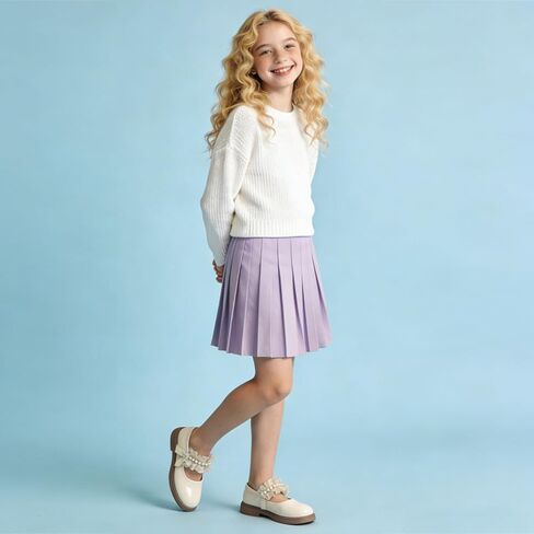 Girls Cute Mary Jane Shoes Party Wedding Chunky Sole Straps School Uniform Dress Oxfords Kids Classic Leather Shoes in Saudi Arabia