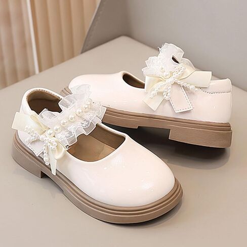 Girls Cute Mary Jane Shoes Party Wedding Chunky Sole Straps School Uniform Dress Oxfords Kids Classic Leather Shoes in Saudi Arabia