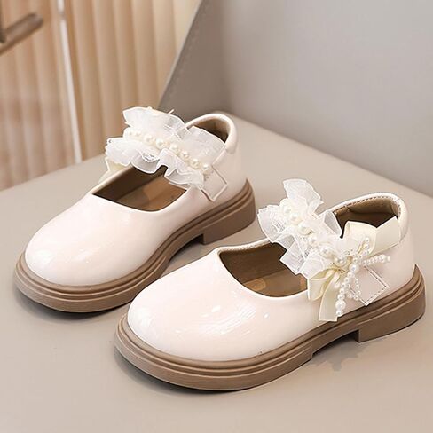 Girls Cute Mary Jane Shoes Party Wedding Chunky Sole Straps School Uniform Dress Oxfords Kids Classic Leather Shoes in Saudi Arabia