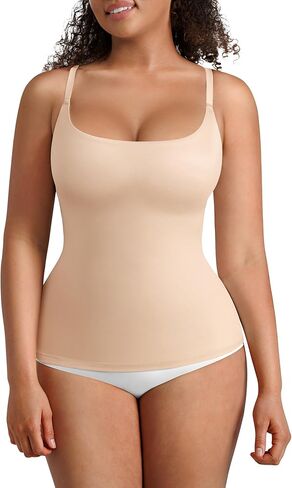 FeelinGirl Women’s Shapewear Tank Tops - Scoop Neck Tummy Control Camisole for Women Compression Tops in Saudi Arabia