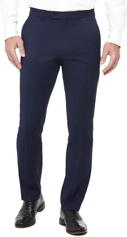 بدلة Tommy Hilfiger الرجالية TH Flex Modern Fit منفصلة، ​​أزرق داكن، 38 قصير in Kuwait