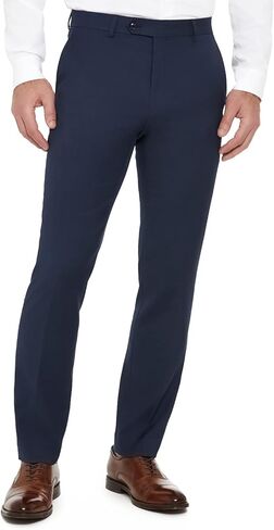 بدلة Tommy Hilfiger الرجالية TH Flex Modern Fit منفصلة، ​​أزرق داكن، 38 قصير in Kuwait