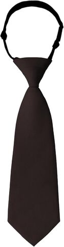 Boys Tie, Adjustable Pre-tied Kids Ties Solid Color Toldler Necktie for School Uniforms Party Wedding Graduation in Saudi Arabia