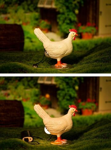 3D LED Egg Table Lamp - Funny Resin Chicken Night Light with USB, Perfect Christmas or Birthday Gift in Saudi Arabia