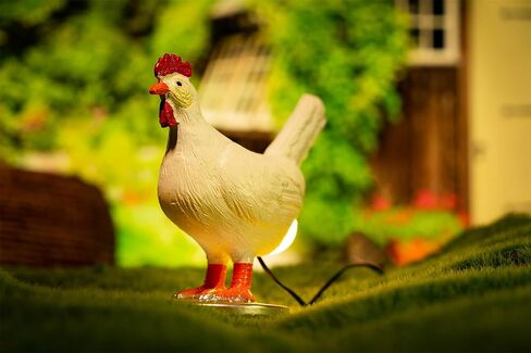 3D LED Egg Table Lamp - Funny Resin Chicken Night Light with USB, Perfect Christmas or Birthday Gift in Saudi Arabia