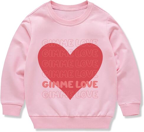 Toddler Valentines Sweatshirt Boys Girls Be Mine Monster Truck Heart Graphic Shirt Kids Long Sleeve Outfit Tops in Saudi Arabia