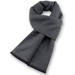 Men Classic Solid Winter Scarf - Warm Soft Cashmere Feel Wrap Scarves for Men Women in Saudi Arabia