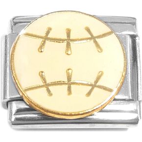 NewCharms Sports Baseball Softball Italian Charm in Saudi Arabia