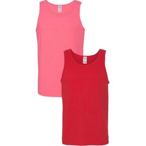 Gildan Adult 6.1 oz 100% Cotton Tank Top in Navy - XX-Large in Kuwait