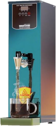 WantJoin Commercial Hot Water Dispenser Water Boiler Step-Heating Electric Countertop Water Dispenser Automatic Temperature Control 32°F-212°F, for Boba Tea Coffee Shop Office 1800W 20L(5.2GAL)/H in Saudi Arabia