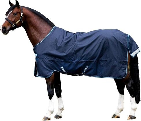 Horseware Ireland Amigo Bravo 12 Heavy 400g Horse Turnout Blanket Navy/Navy 75 in Saudi Arabia