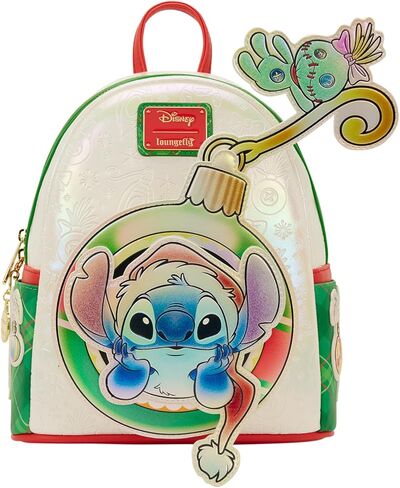 حقيبة ظهر صغيرة من Loungefly Disney Lilo and Stitch Holiday in Saudi Arabia