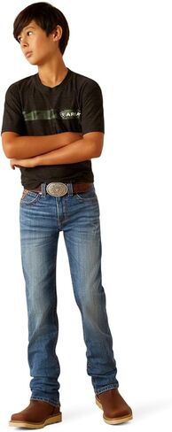 ARIAT Boys' B5 Slim Norwich Straight Leg Jeans in Saudi Arabia