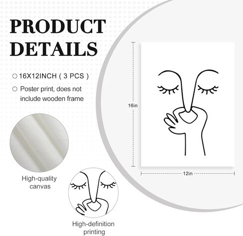 3pcs مضحك الحمام جدار الفن أبيض وأسود ملصقات المرحاض يطبع عمل فني روح الدعابة صور رائحة سيئة المرحاض أوراق لفة قماش جدار ديكور للحد الأدنى ديكور الحمام المرحاض 12 × 16 بوصة غير المؤطرة in Kuwait