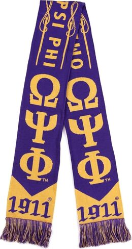 وشاح Big Boy Omega Psi/Ψ Phi Divine 9 S.7 [أرجواني - 80 بوصة × 7 بوصة] - ID#43490 in Kuwait