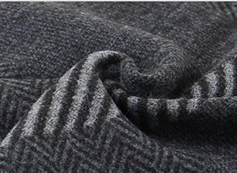 Men's Cashmere Feel Winter Scarf - Soft Warm Knit Scaries Classic Solid Color Scarf for Cold Weather Business Casual in Saudi Arabia
