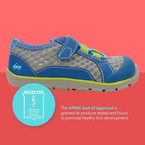 See Kai Run - Anker Water-Friendly Active Shoe for Little Kids, Coral/Multi, Little Kid 13 in Saudi Arabia