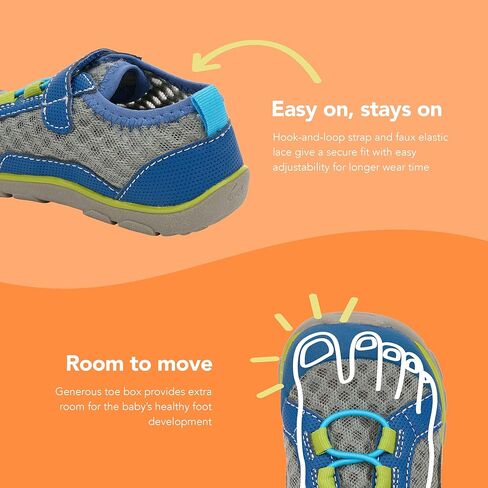 See Kai Run - Anker Water-Friendly Active Shoe for Little Kids, Coral/Multi, Little Kid 13 in Saudi Arabia
