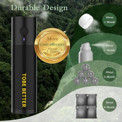 Shoe Deodorizer Rechargeable Ozone Tech Eliminates Odors in All Footwear, Auto Shut-Off Durable Freshener in Kuwait