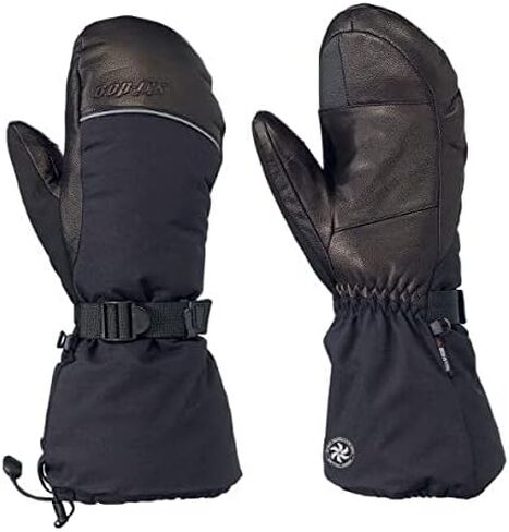 Ski-Doo Absolute 0 Mitts Men L Black in Saudi Arabia