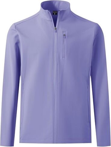 M MAELREG Mens Fleece Jacket Water Resistant Performance Casual Warm Full Zip Lightweight Winter Jacket with 5 Pockets in Saudi Arabia