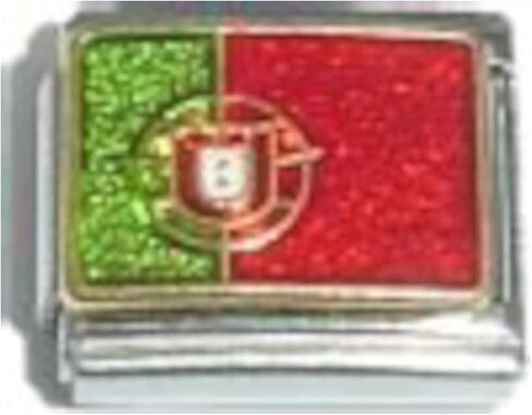 NewCharms Flag Of Portugal Italian Charm in Saudi Arabia