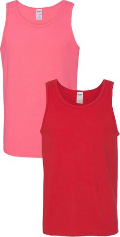 Gildan Adult 6.1 oz 100% Cotton Tank Top in Navy - XX-Large in Kuwait