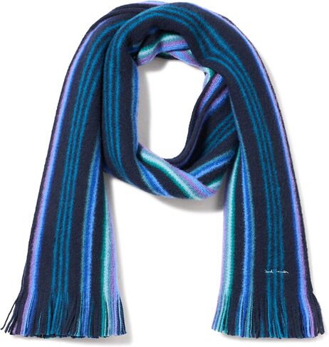 PS Paul Smith MEN SCARF DB SIDE STRP,NAVY,0 in Saudi Arabia