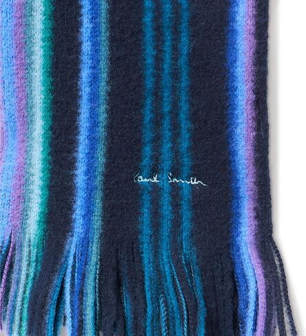PS Paul Smith MEN SCARF DB SIDE STRP,NAVY,0 in Saudi Arabia