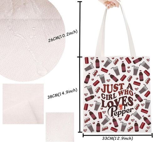 TSOTMO DR.P Merch DR.P مشروبات هدية لمحبي مشروبات الصودا هدية DR.P حقيبة حمل مشروبات لعشاق DR.P (حقيبة PPe) in Kuwait