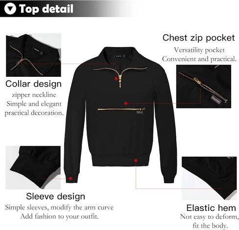 VIAOLI Scrubs for Women Set Long Sleeve Scrubs Top and Multi Pocket Jogger Pants Casual Scrub Jackets for Women in Kuwait