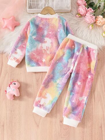Little Girls Clothes Crew Neck Sweatshirt and Leggings Girls Outfits Size 3-6Y in Saudi Arabia