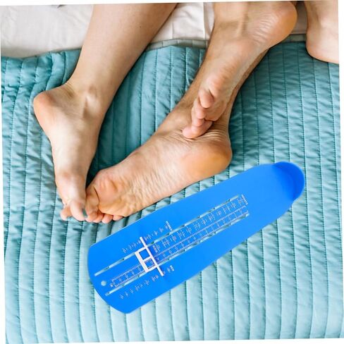 BESPORTBLE 2pcs Adult Foot Measurement Device US Shoe Gauge Plastic Foot Measuring Ruler for Accurate Shoe Measurement Easy Portable in Saudi Arabia