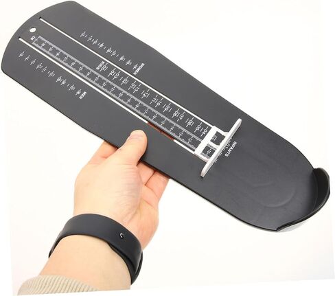 BESPORTBLE 2pcs Adult Foot Measurement Device US Shoe Gauge Plastic Foot Measuring Ruler for Accurate Shoe Measurement Easy Portable in Saudi Arabia