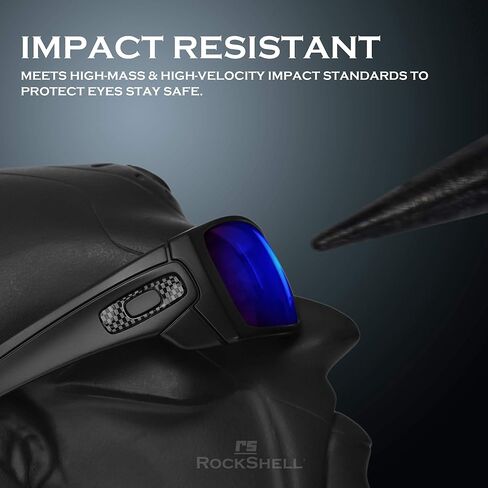 Polarized Lenses Replacement for Oakley Meta HSTN OW8002 51mm Smart Glasses Sunglasses in Kuwait