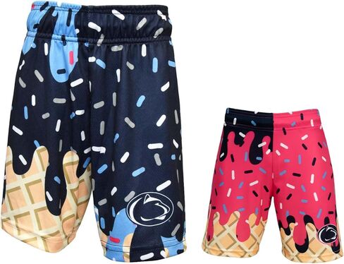 Penn State Officially Licensed Youth Ice Cream Drip 7" Shorts in Saudi Arabia