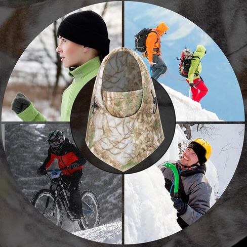 Boao 2 Pack Balaclava Ski Face Mask for Men Women Windproof Ski Mask Full Face Winter Sports Warmer Cap in Saudi Arabia