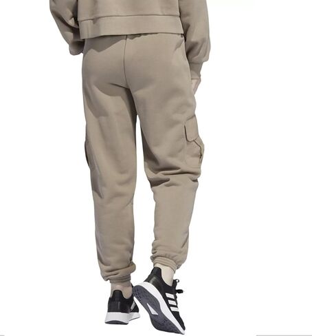 بنطال رياضي متعدد الاستخدامات للسيدات من adidas Q1 Utility Joggers، بني طباشيري، مقاس صغير in Kuwait