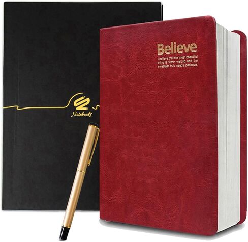 Lemical Thick Leather Journal Notebook 720 Pages Retro Thick Lined Paper Writing Journal B6 Hardcover Vintage Travel Diary for Notes Ideal Gifts for Christmas Anniversary Birthday Holiday in Kuwait