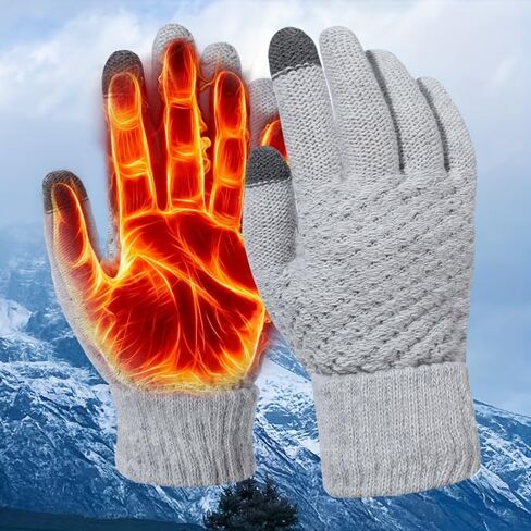 A pair of winter outdoor touchscreen gloves for driving and cycling, writing and office use. in Saudi Arabia