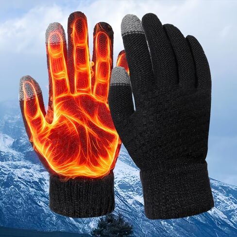 A pair of winter outdoor touchscreen gloves for driving and cycling, writing and office use. in Saudi Arabia