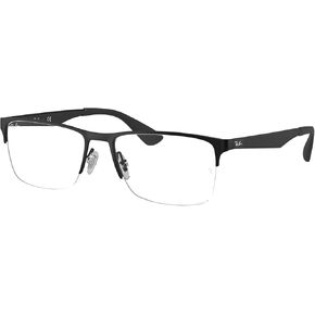 حزمة النظارات Ray-Ban 6335: 6335 6335 2503 أسود مطفي 56 ملم ومقود سيليكون عالمي مضاد للانزلاق in Kuwait