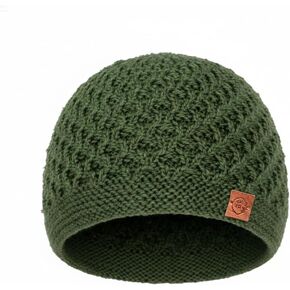 Hand Knitted Winter Beanie Men Women Thick Ribbed Slouchy Beanie Knitted Wool Skull Cap Toboggan Gorro Tuque Skiing Ice Skating Flexible Warm Soft Touch Breathable Forest Green in Saudi Arabia