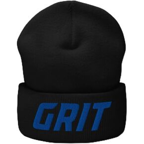 GRIT Beanie - Detroit Michigan Sports Fan Embroidered Cuffed Winter Hat - Beanies for Men & Women in Saudi Arabia