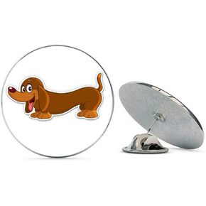 Dachshund Cute Metal 0.75" Lapel Hat Pin Tie Tack Pinback in Saudi Arabia