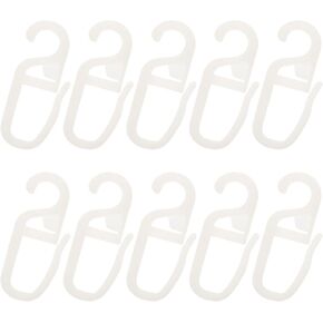 TIDTALEO Curtain Track Hooks and Pulley Replacement Plastic Curtain Rail Pulley Hooks for Drapes and 10pcs Set for Window Treatment Hardware in Saudi Arabia